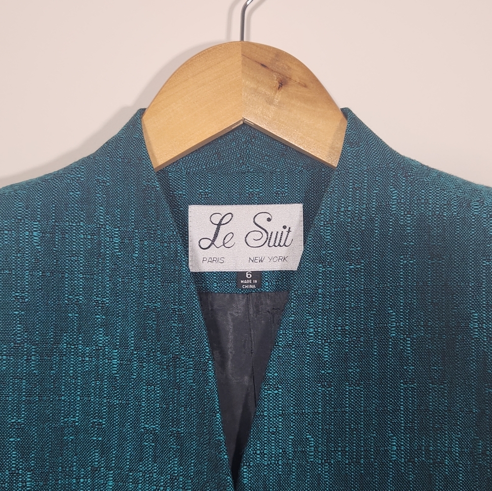 🔥SOLD🔥 Vintage Le Suit Blazer Jacket - Picture 10 of 12